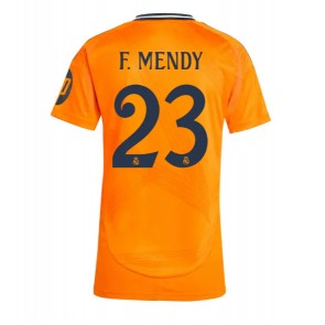 Real Madrid Ferland Mendy #23 Gostujuci Dres za Ženska 2024-25 Kratak Rukavima